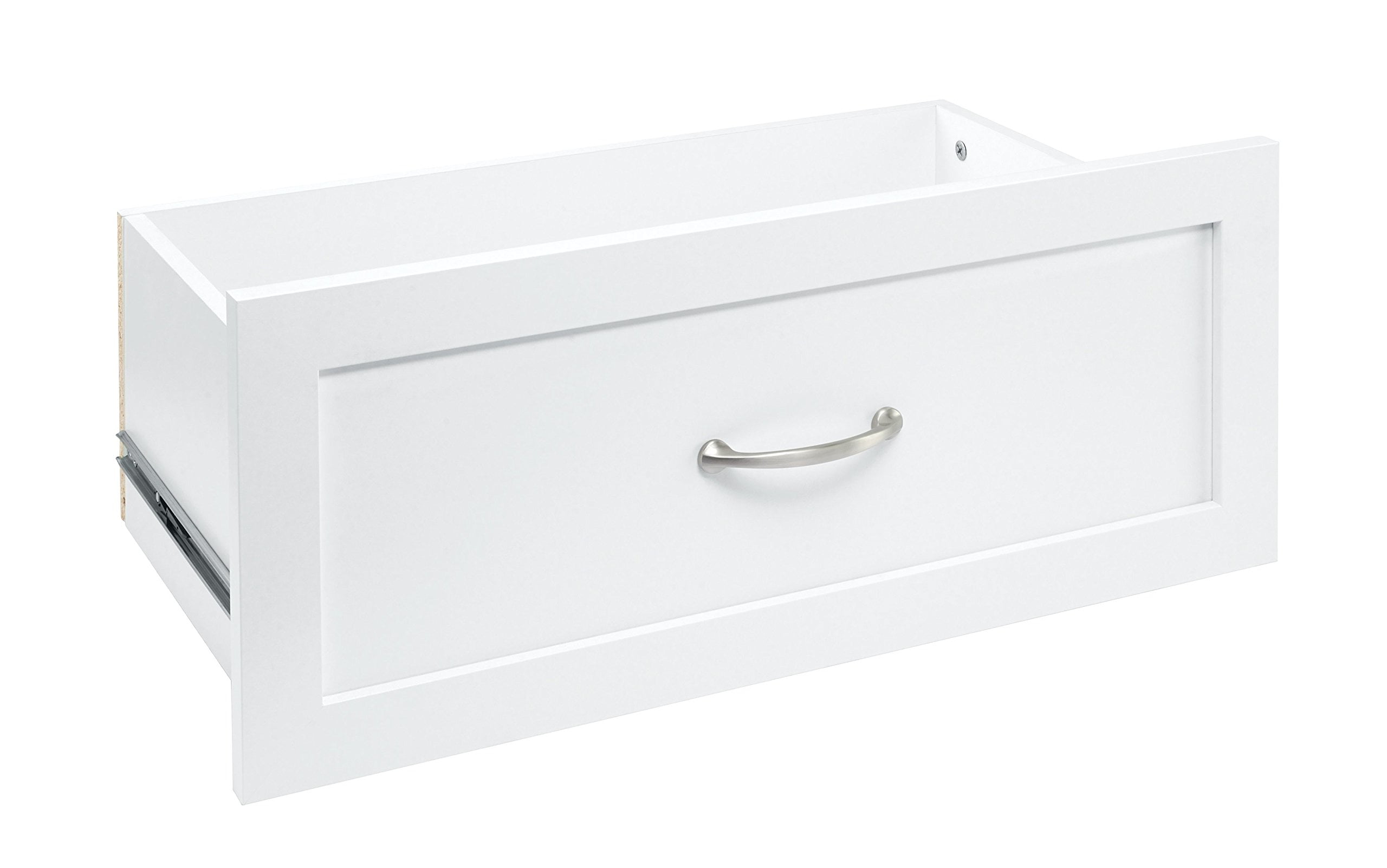 ClosetMaid SuiteSymphony Wood Drawer, Add On Accessory Shaker Style ...