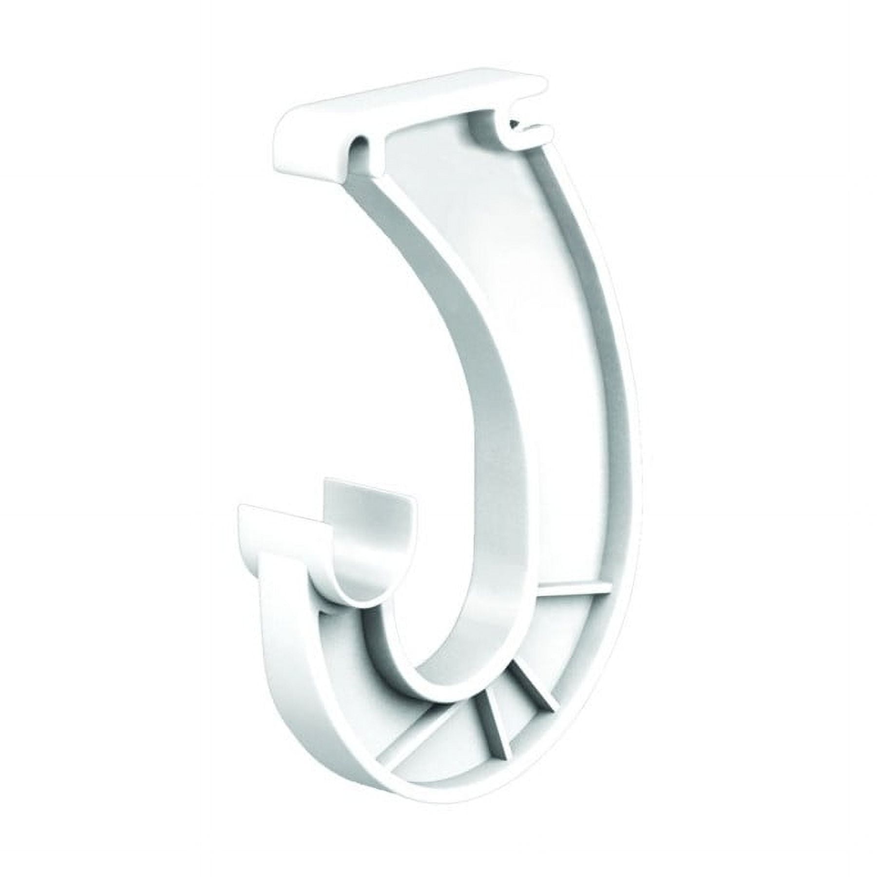 ClosetMaid 5629 SuperSlide Hanging Rod Support Brackets, White, 10-Pack - View #3