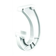 ClosetMaid SuperSlide 5.75 In. H. x 3.87 In. D. Closet Rod Support, White 562900
