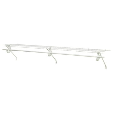 ClosetMaid SuperSlide 6 Ft. W. x 12 In. D. Ventilated Shelf Kit with Bar