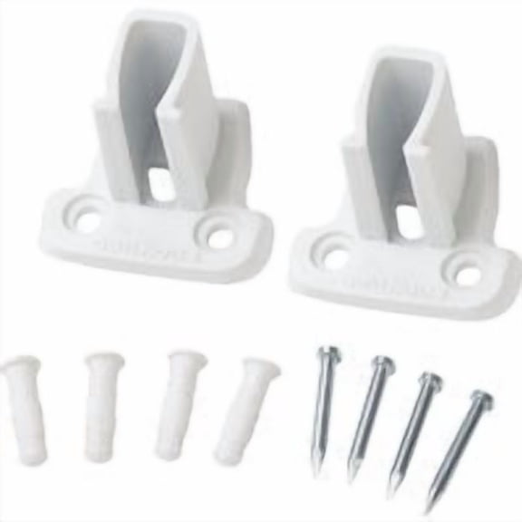 ClosetMaid SuperSlide Wire Shelf End Bracket - Pack of 6 Stock-Up Pack
