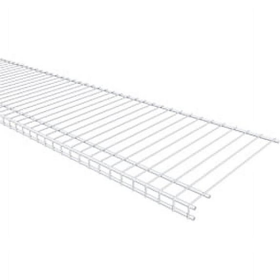 Closetmaid 471700 Superslide Ventilated Wire Shelf, White, 6-Ft. x 12-In.