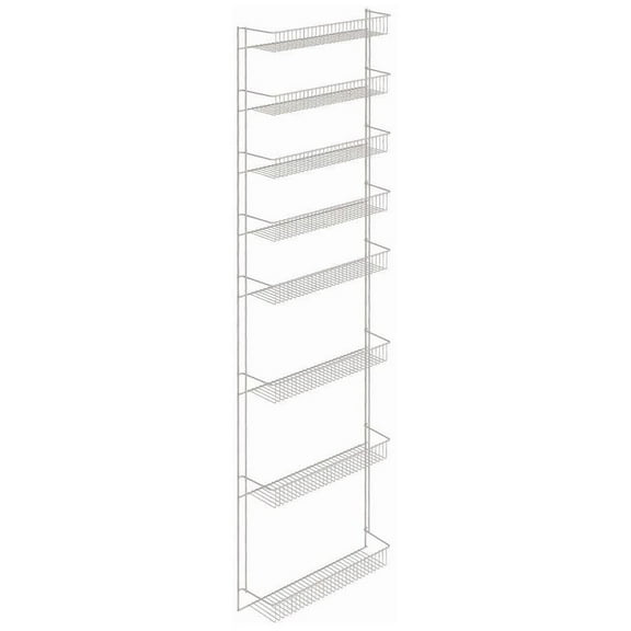 ClosetMaid Wall Mounted 8-Tier Storage Rack, White
