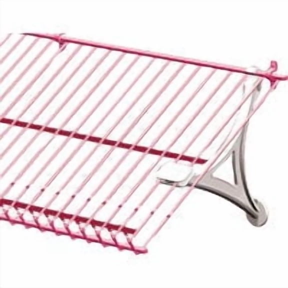 ClosetMaid White Wire Shelf Shoe Support Bracket 671300