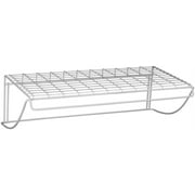 ClosetMaid® 28279 Reversible Laundry/Utility Shelf, White, 24"