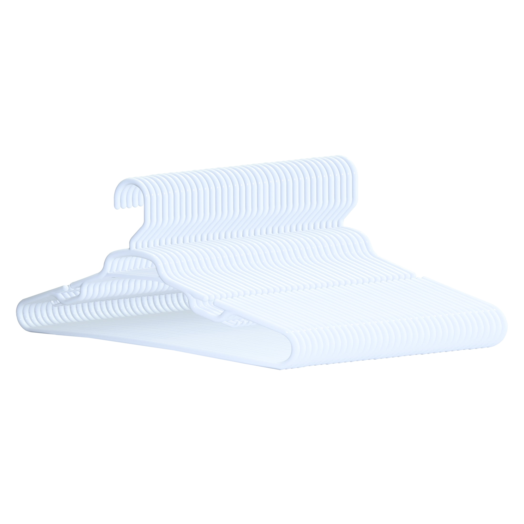 ClosetSelect Giant Hanger for Any Clothing Type, White 36 Count