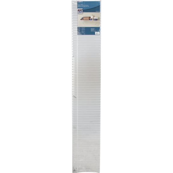 ClosetMaid Shelf Kit - Steel, Adjustable - 1 Piece, 72 in L x 12 in D, White