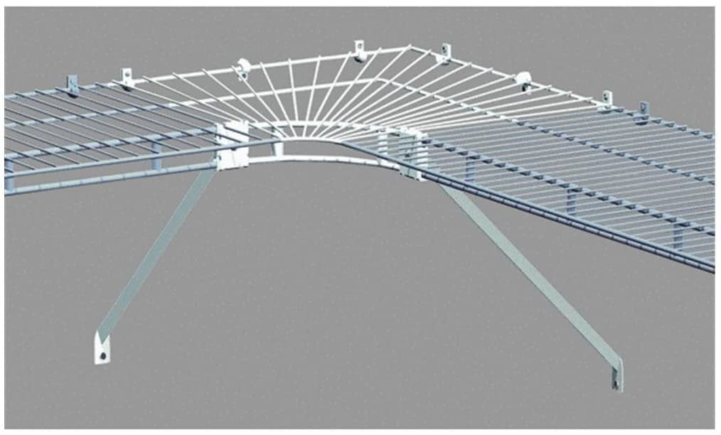 Closetmaid 21067 Corner Shelf Kit, 16 in W