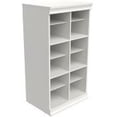 thumbnail image 1 of ClosetMaid 4560 Modular Closet Storage Stackable Shelf Unit with Dividers- White, 1 of 7