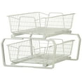 thumbnail image 1 of Closetmaid 2T-Kcpo-1212 Two Tier 13-1/2"W X 12-1/2"H W Pull Out Basket Cabinet Organizer -, 1 of 5