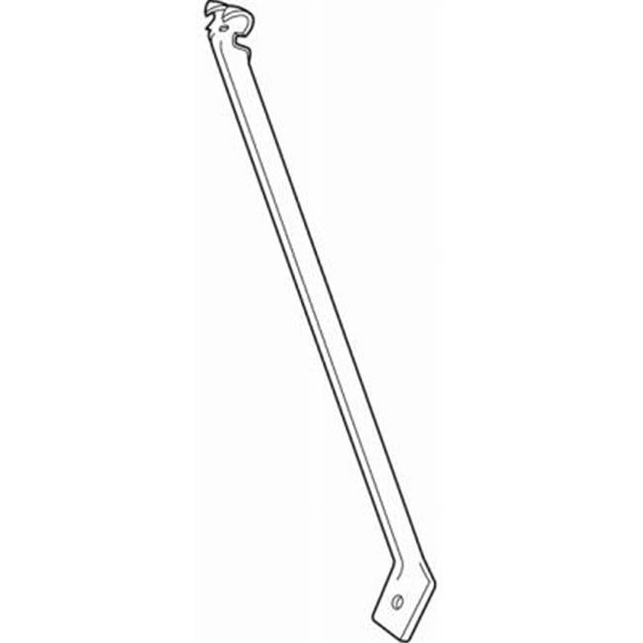 White Steel Fixed Mount Shelf Bracket, 20 inches
