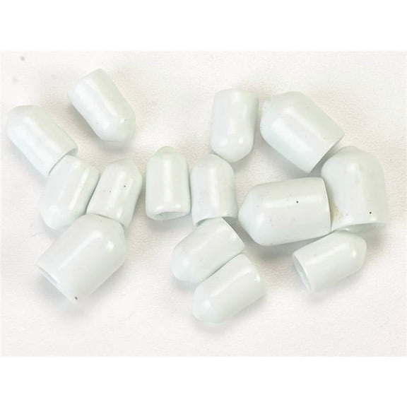 Closetmaid White Wire Shelving End Cap (14-Count) 101600