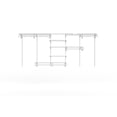 thumbnail image 1 of Closetmaid 881000 Shelftrack 7 To 10 Foot Wide Upper Closet Steel Wire Vinyl Coated, 1 of 4