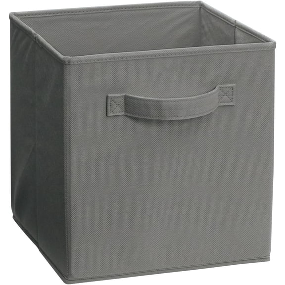 Closetmaid All-Ages Multi-Purpose Fabric Storage Drawer, Smoke Gray, 11.00"H x 10.50"W x 10.50"D
