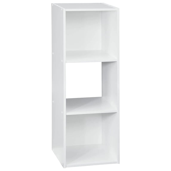Open Box Closetmaid Decorative Home 3-Cube Cubeicals Organizer Storage, White