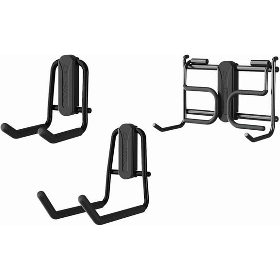 Closetmaid Ml-0307 Maxload Kit Of (3) Wall Mount Garage Storage Lawn Equipment Hook Kit -