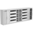 thumbnail image 1 of Closetmaid 10000-04819 Modular 107" Wide Storage Cabinet Entertainment Center Tv Console, 1 of 7