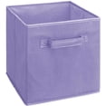 thumbnail image 1 of Closetmaid Multi-Purpose Fabric Storage Drawer, Purple, 11.00"H x 10.50"W x 10.50"D, 1 of 4