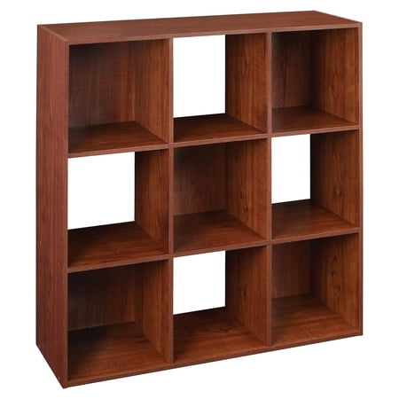 ClosetMaid 4105 Cubeicals Organizer, 9-Cube, Dark Cherry