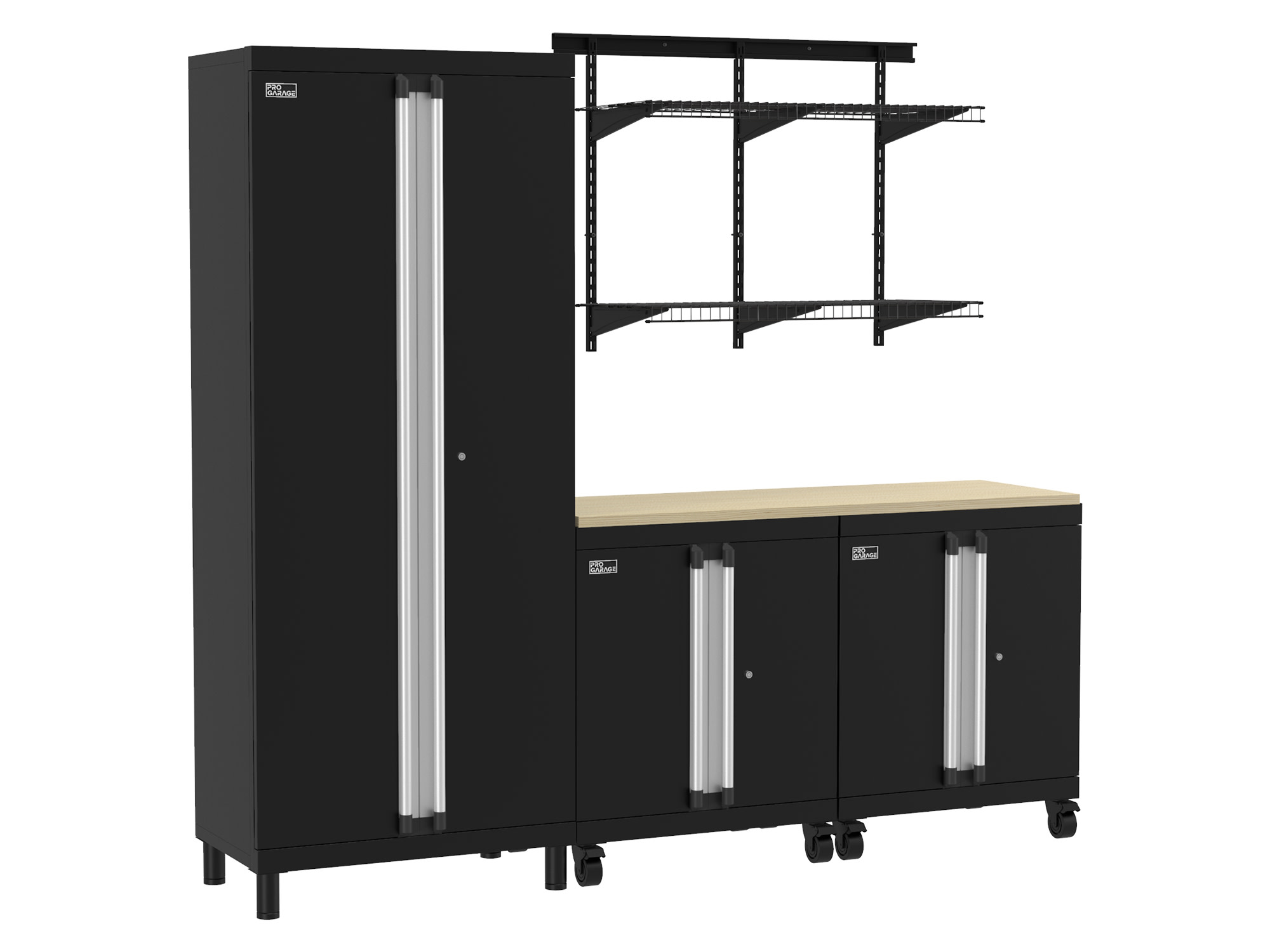 Closetmaid 1085140 Progarage 5 Piece Steel Garage Workshop Storage