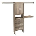 thumbnail image 1 of Closetmaid Ss25-Cos2d4dr Suitesymphony 7 To 10 Foot Wide Closet System Organizer Kit -, 1 of 7