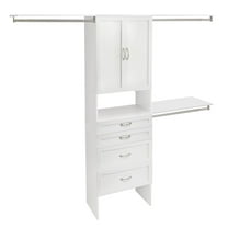 Closetmaid Ss25-Cos2d4dr Suitesymphony 7 To 10 Foot Wide Closet System Organizer Kit -