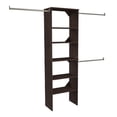 thumbnail image 1 of Closetmaid 661725 Suitesymphony 7 To 10 Foot Wide Closet System Kit - Brown, 1 of 7