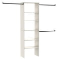 thumbnail image 1 of Closetmaid 10000-05059 Suitesymphony 7 To 10 Foot Wide Closet System Kit - White Timber, 1 of 7