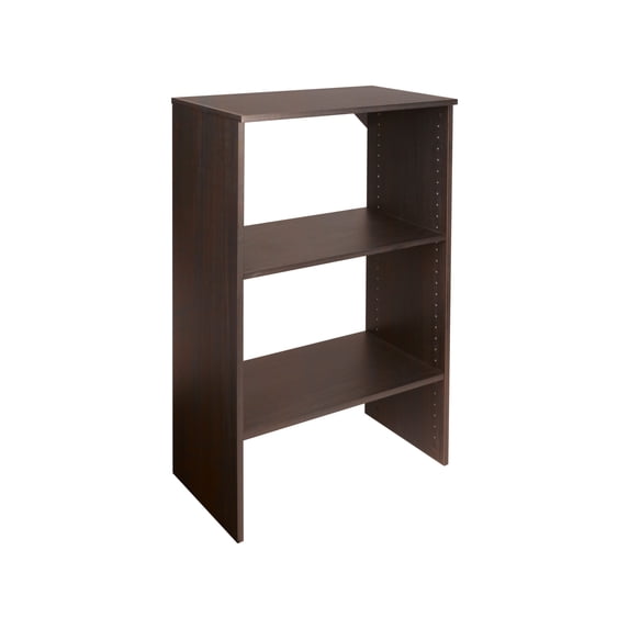 Closetmaid 662100 Suitesymphony 25-1/8" Wide Closet System Base Shelving Unit - Brown