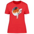 thumbnail image 1 of Closeup Of Robin Bird Tee Women's -Image by Shutterstock, 1 of 2