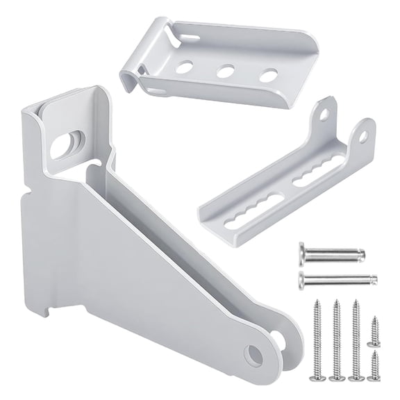 New Automatic Door Closer Bracket Adjustable Speed Holder Protective Soft Closing Buffer Holder
