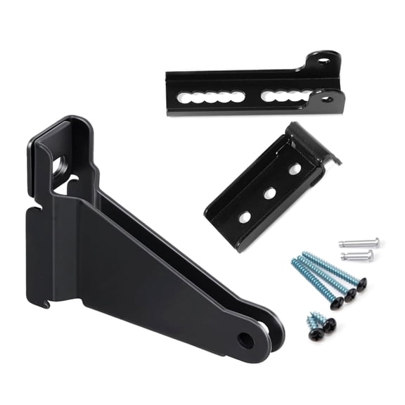 New Automatic Door Closer Bracket Adjustable Speed Holder Protective Soft Closing Buffer Holder
