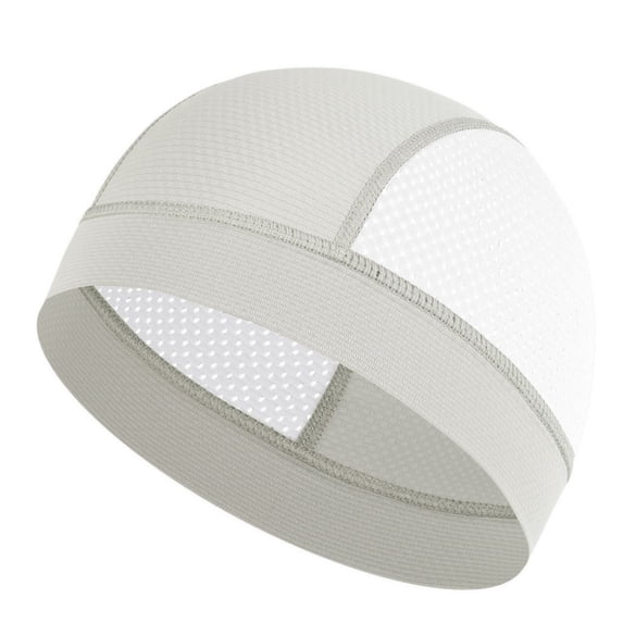 Clossjun Breathable Mesh Skull Cap for Men Women, Cooling Helmet Liner, Lightweight Quick-Dry Beanie Cycling Hard Hat