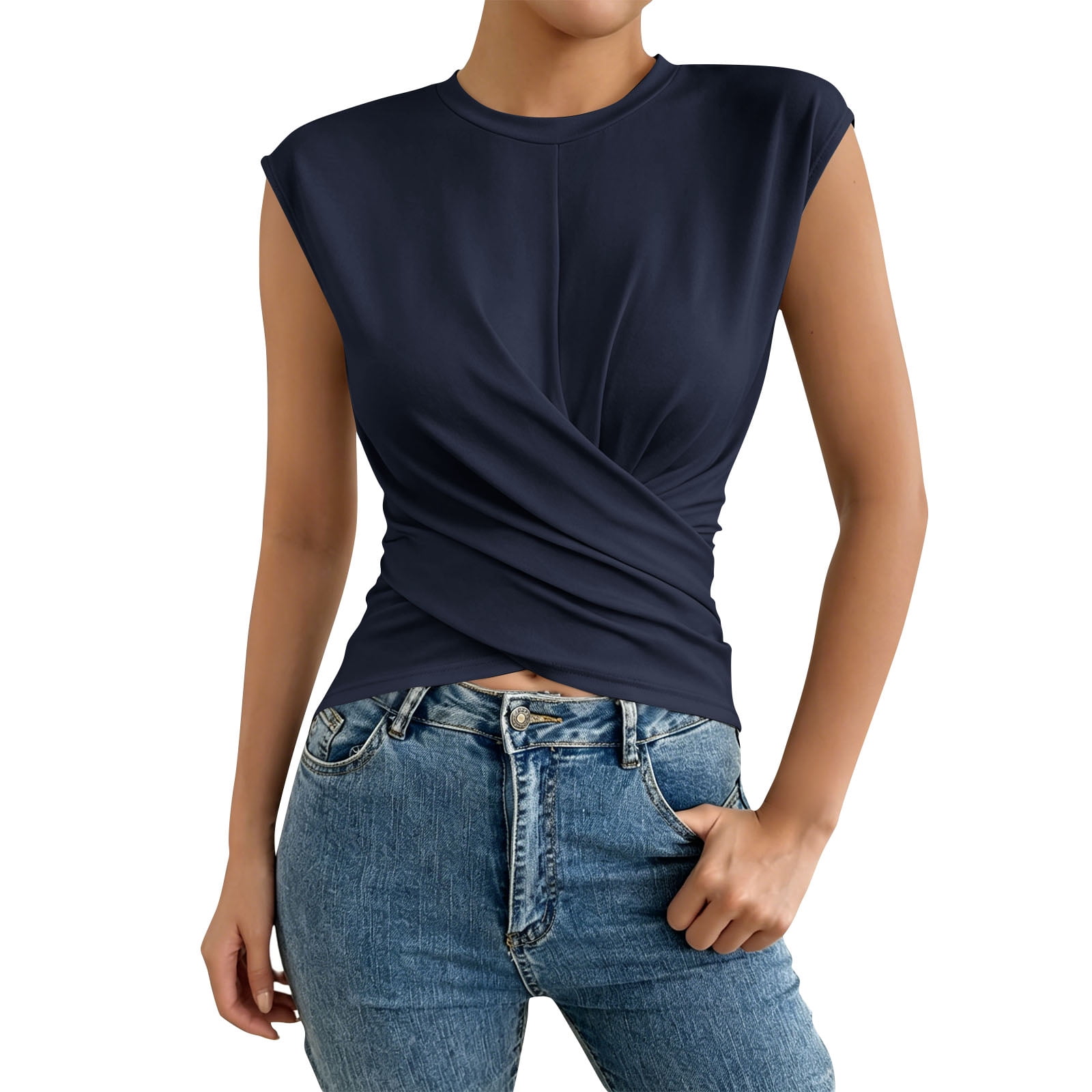 Twist Tie Front Shirt