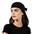 thumbnail image 1 of Clossjun Cooling Do Rags Skull Cap Helmet Liner, Sweat Head Wraps Bandanas for Women Men Running Cycling Motorcycle, 1 of 3