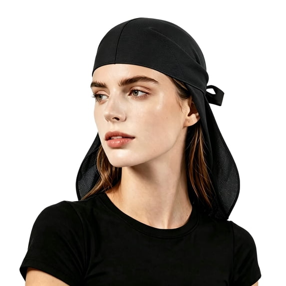 Clossjun Cooling Do Rags Skull Cap Helmet Liner, Sweat Head Wraps Bandanas for Women Men Running Cycling Motorcycle