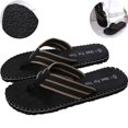 thumbnail image 1 of Clossjun Flip Flops for Men Comfortable Non Slip Casual Sandals Daily Wear Summer Fall Thongs Beach Slippers for Vacation College Dorms 40, 1 of 6