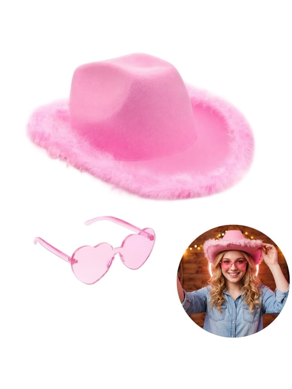Men Women Cowboy Hat Led Sequin Party Caps Flashing Light Up Dance Party Beanies For Birthday Wedding Festival Bar