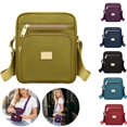 thumbnail image 1 of Clossjun Nylon Crossbody Bags For Women Daily Wear Purses Adjustable Belt Handbags Casual Messenger Bag Waterproof For Female Work Out Yellow, 1 of 6