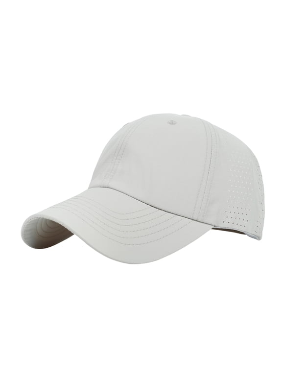Quick Dry Performance Run Hat for Men Women Lightweight Adjustable Sports Cap UPF 50+ Sun Protection Baseball Cap