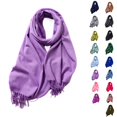 thumbnail image 1 of Clossjun Soft Long Scarf for Women Fall Winter Pashmina Shawls and Wraps Warm Large Neck Scarves for Formal Work Out Business One Size, 1 of 5