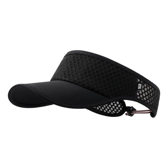 Clossjun Sports Sun Visor Hat - Moisture Wicking Sun Protection with Adjustable Strap for Running Tennis Golf Hiking