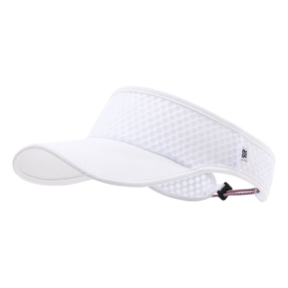 Clossjun Sports Sun Visor Hat - Moisture Wicking Sun Protection with Adjustable Strap for Running Tennis Golf Hiking
