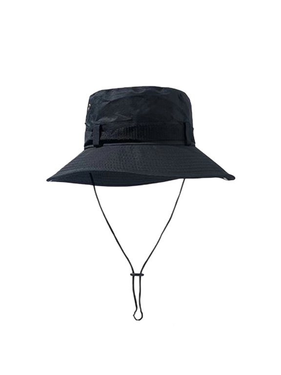 Unisex Wide Brim Fishing hat, Foldable and Breathable. with Sun Protection and Adjustable Design