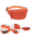 thumbnail image 1 of Clossjun Women Pure Colour Crossbody Bag Casual Lightweight Spacious Shoulder Packs Adjustable belt Waist Bags For Work Out Back To School Saffron, 1 of 6