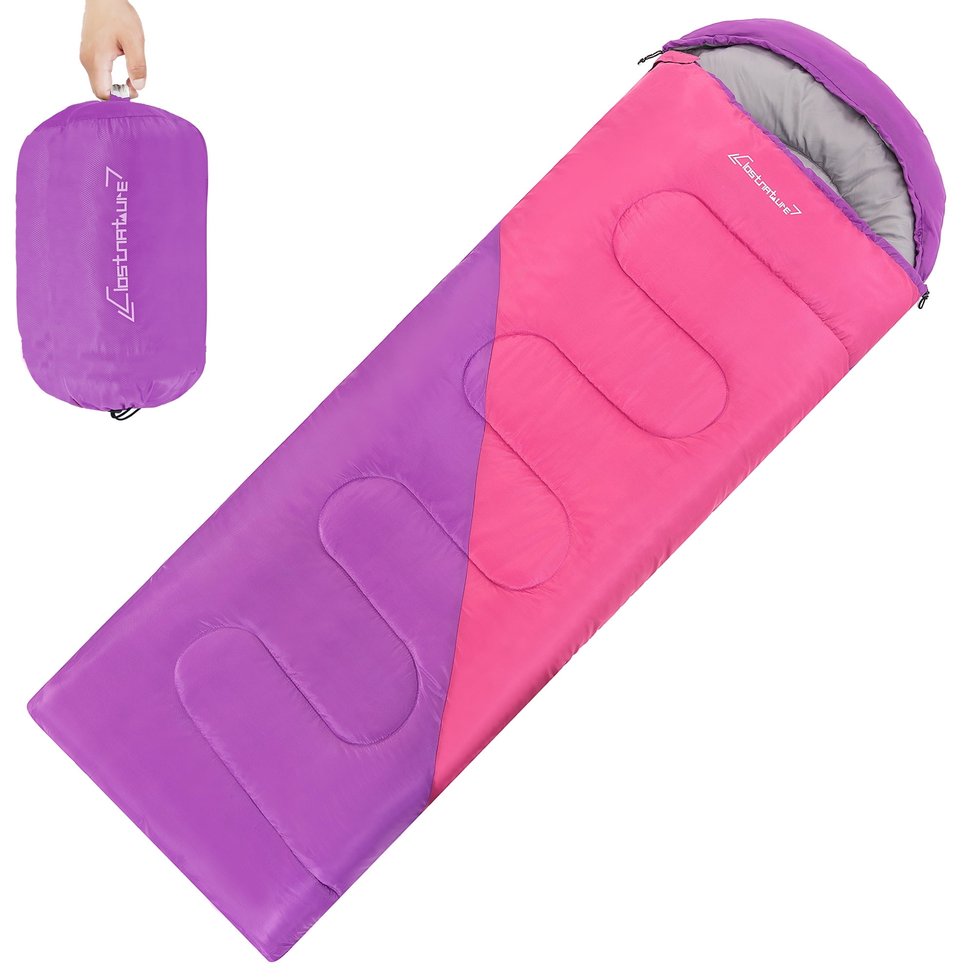 Clostnature Sleeping Bag for Adults and Kids,Backpacking Sleeping Bag