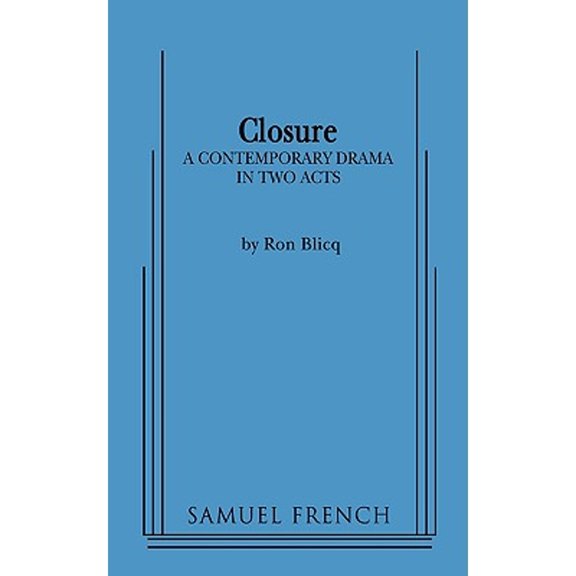 Pre-Owned Closure (Paperback 9780573664007) by Ron Blicq