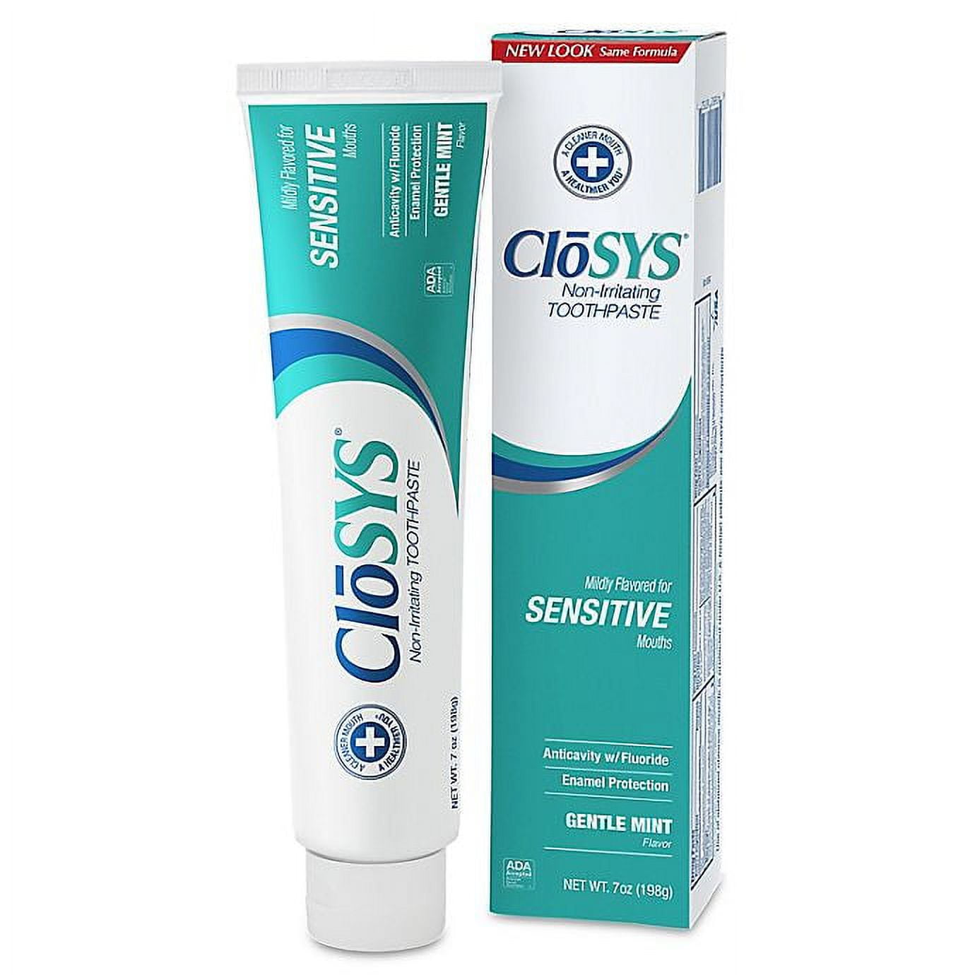 Closys 7 Oz. Healthy Clean Toothpaste, Whiter and Cleaner Teeth from First Use