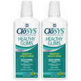 thumbnail image 1 of Closys Healthy Gums Mouthwash, Antiplaque and Antigingivitis for Gum Health, Non-Burning, Non-Irritating 32 Fl Oz (Twin Pack), 1 of 15