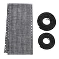 thumbnail image 1 of Cloth Chair Replacement Fabric, Grey 2 Outdoor Chair Repair Kit, Chair Replacement Fabric & Bungee Rope Kit, Anti-Sag Mesh Sling Repair for Outdoor Patio Beach Chair, Grey Color, by Goohae, 1 of 9